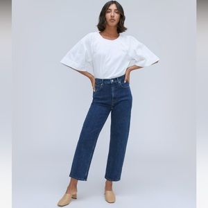 Everlane The Way High Jeans size 31 in indigo blue. Only worn a couple of times